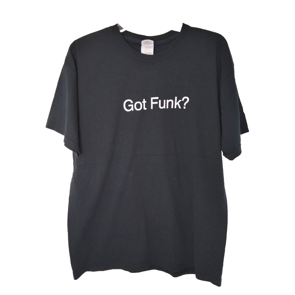 Vintage Y2K Grand Funk Railroad ‎ Got Funk Cotton T Shirt Size Large Double Side